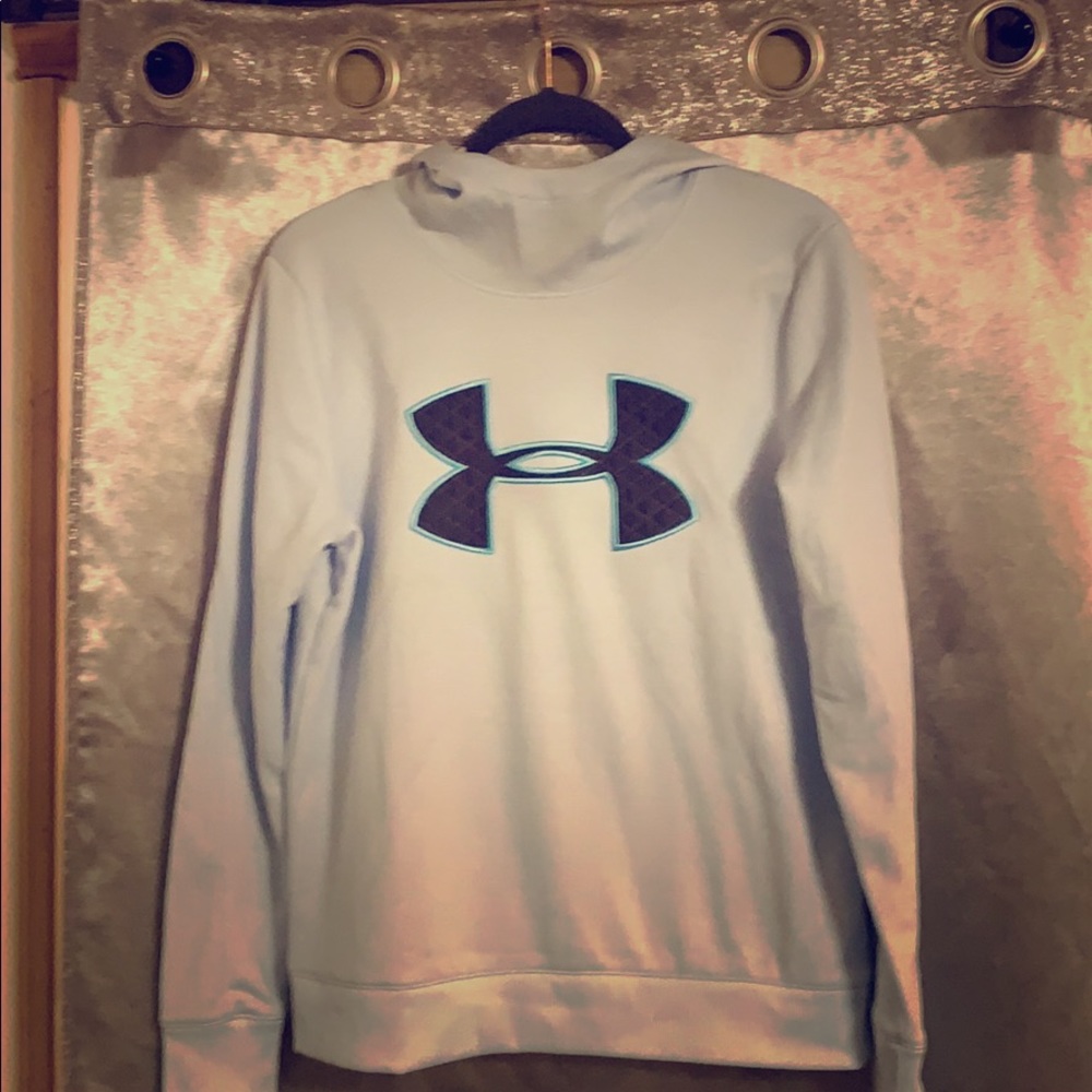 Under Armour women’s M hoodie, NWT- light blue!